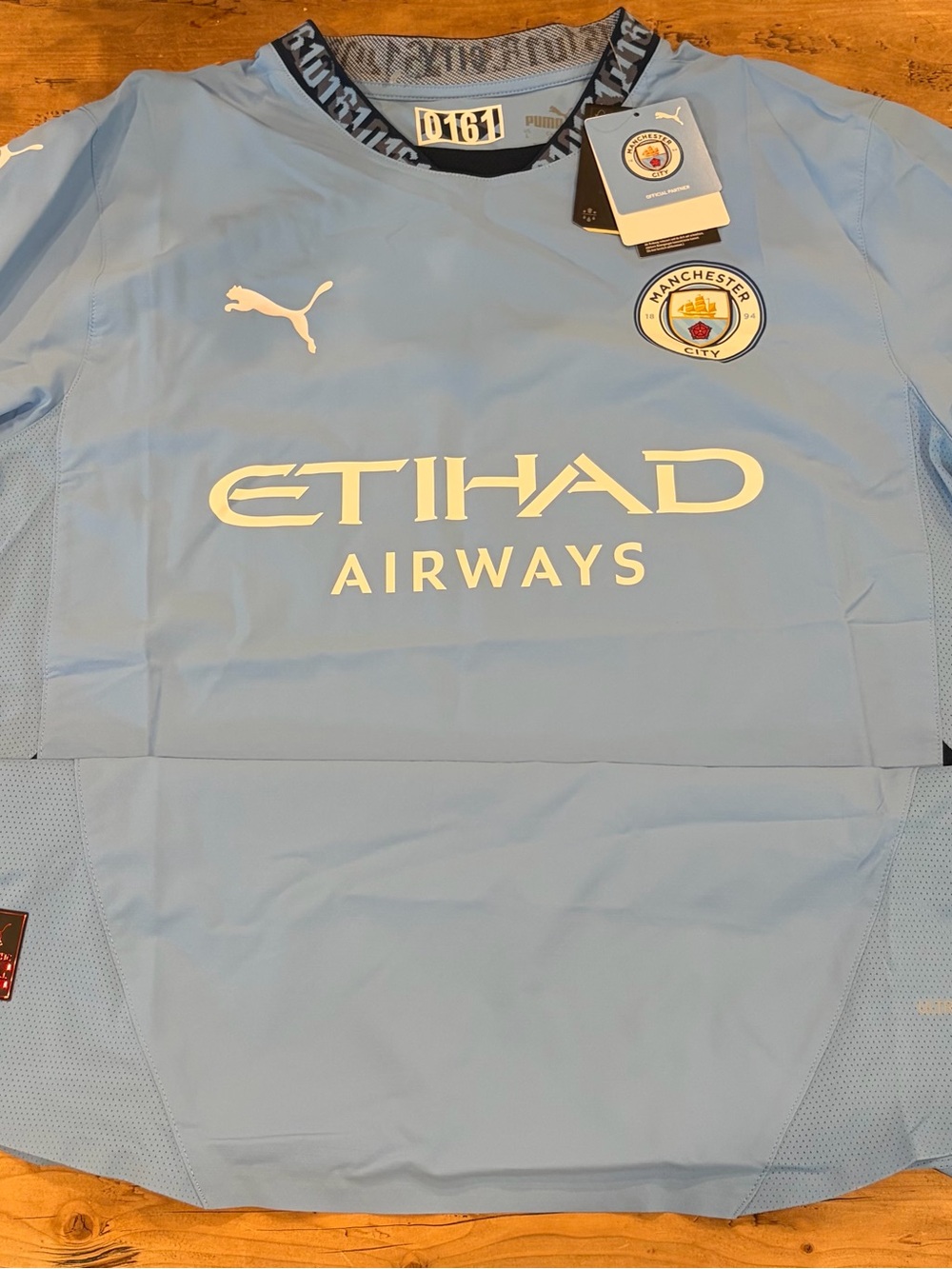 Puma Manchester City Light Blue Home Jersey